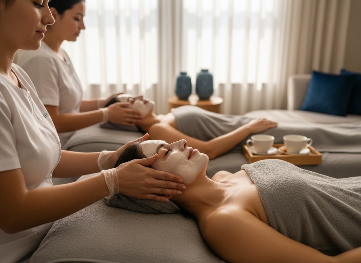 Facial Firming Glow + Masaje · Dúo — promoción de apertura en Zarel